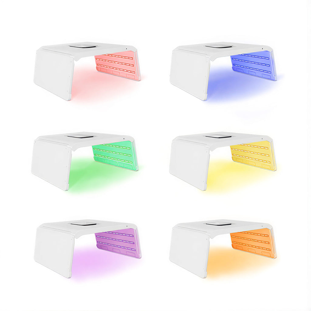 SQ22 折りたたみ式7色全身LEDカプセル｜468 LED、近赤外線