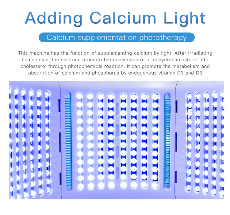 SQ2 折りたたみ式7色LED・PDT光美容機器｜264 LED