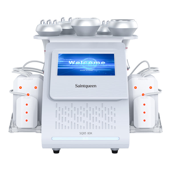 SQ85C Pro 6-in-1 80Kキャビテーション｜レーザーパッド、RF、吸引マッサージ