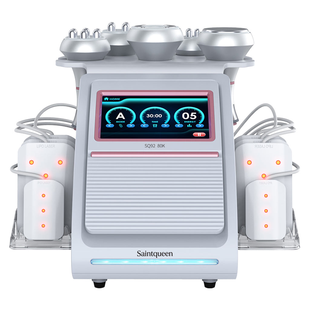 SQ92C Pro 6-in-1 80Kキャビテーション｜RF、吸引、レーザーパッド
