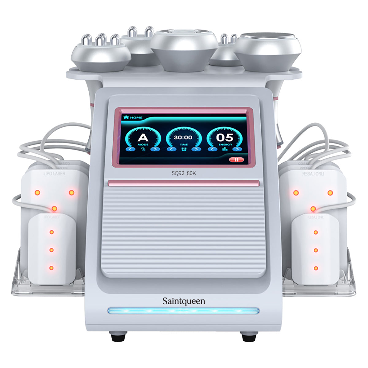 SQ92C Pro 6-in-1 80Kキャビテーション｜RF、吸引、レーザーパッド