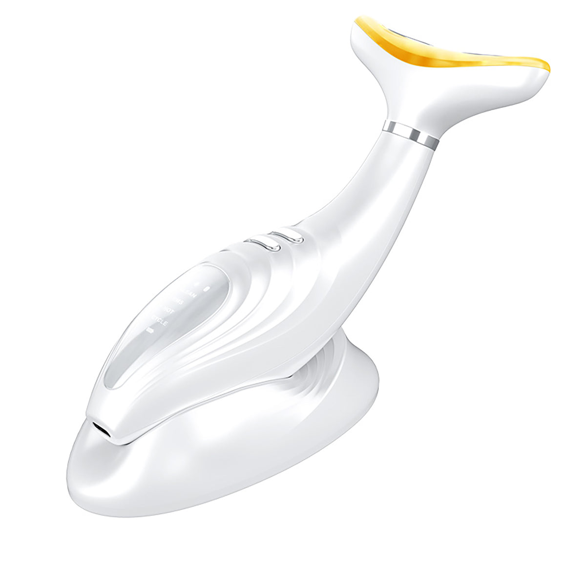 SQ106 首・顔用EMS美容機器｜3色LED・温熱 メイン画像